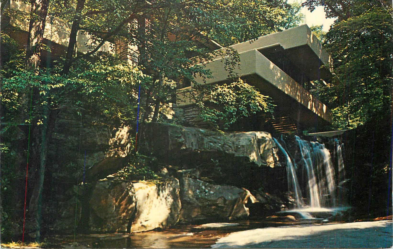 CPM Fallingwater World famous Mastterwork by Frank Lloyd Wright to Western Pennsylvania Conservancy