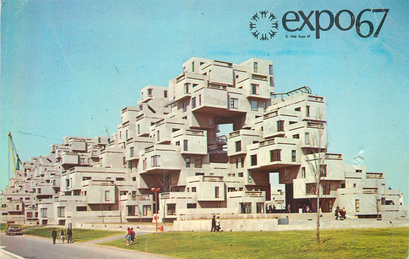 CPM Montreal Canada L'Habitat 67