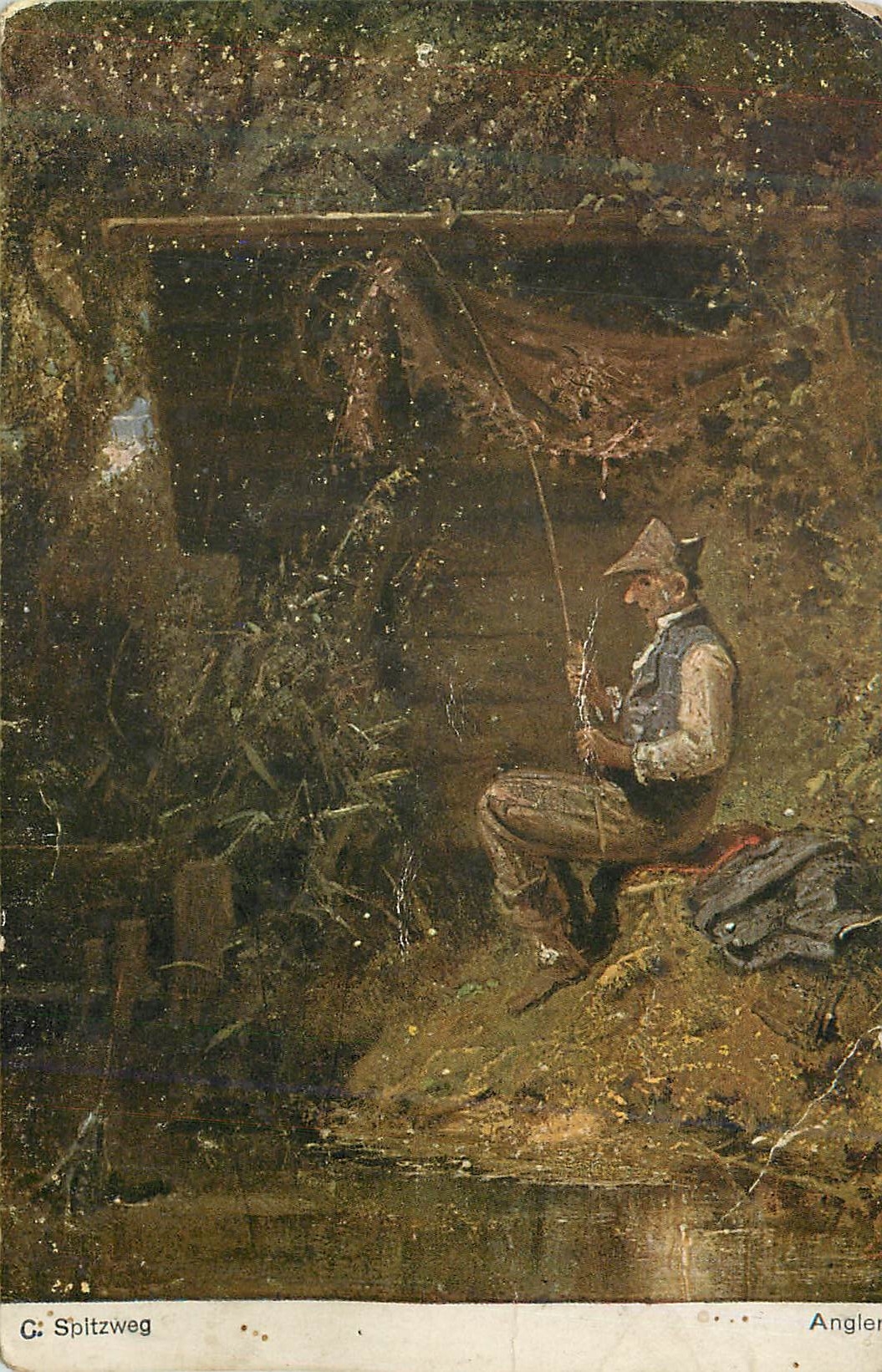 Angler à Spitzweg — Galerie Münchner Meister, n° 371