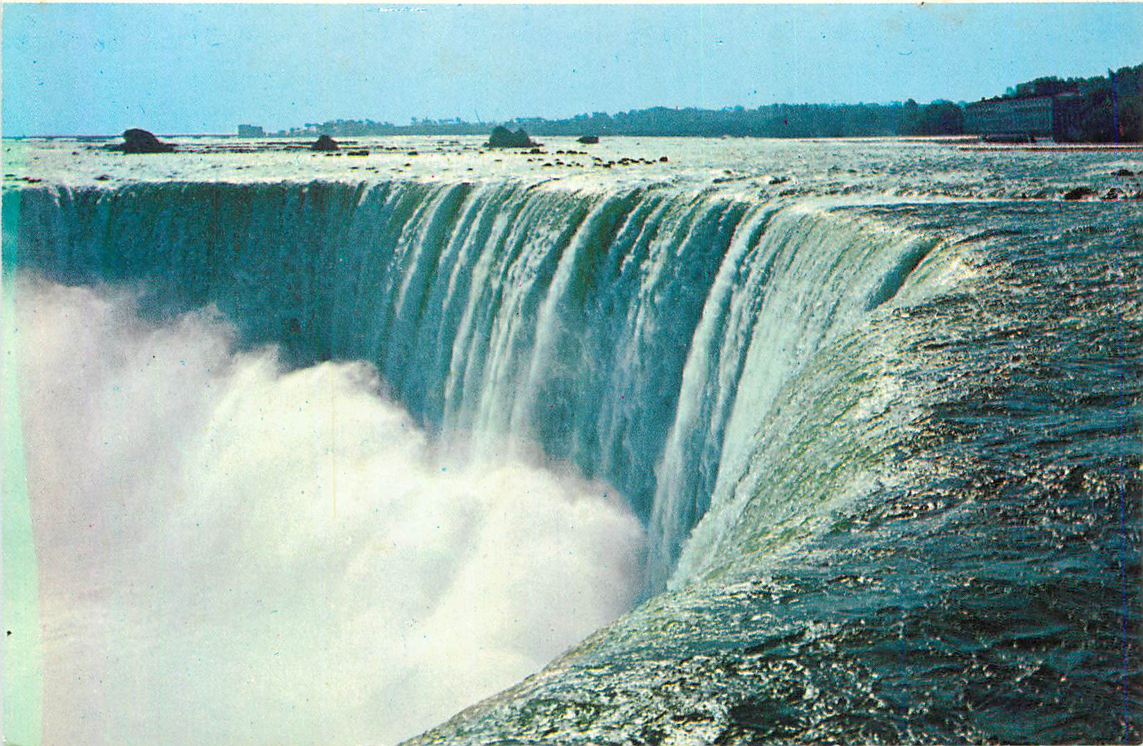 CPM Niagara Falls Ontario Canada The Brink of the Canadian Horseshoe Falls