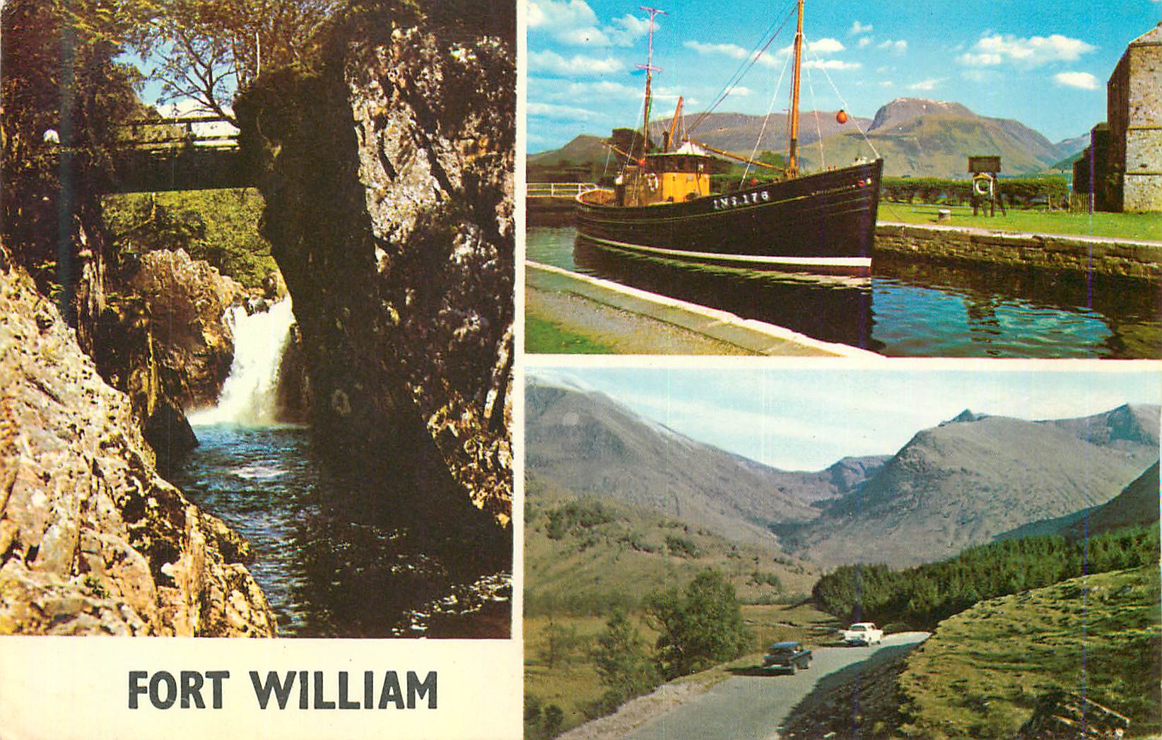 CPM Fort William Ben Nevis Glen Nevis The Lower Falls of Nevis