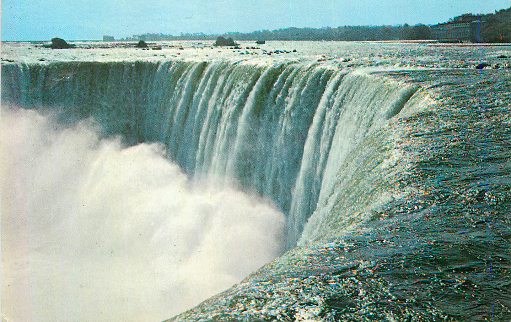 CPM Niagara Falls Ontario Canada The Brink of the Canadian Horseshoe Falls