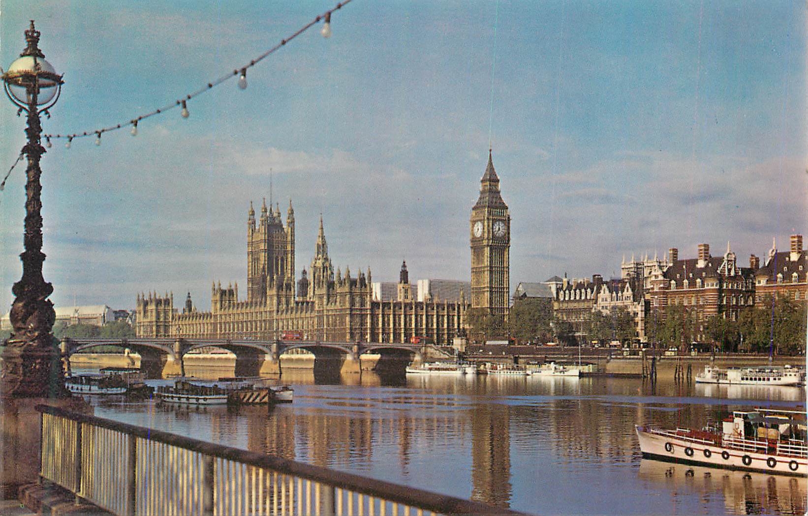 Les Houses of Parliament from across the River Thames — The Houses of Parliament from across the River Thames — A484/ENG/76/100