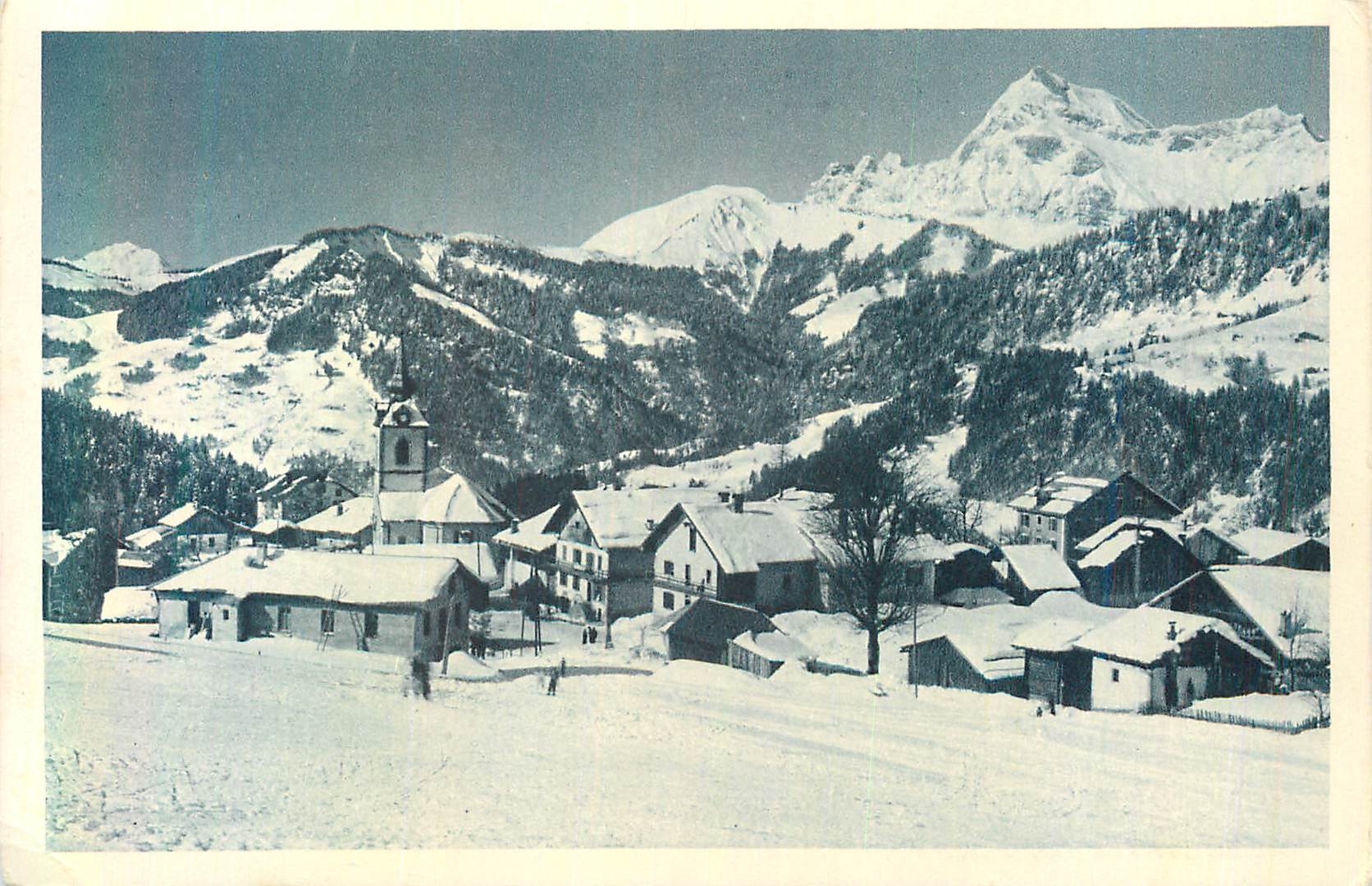 CPA Savoie Notre Dame de Bellecombe (Alt 1134 m) Sports d'Hiver Collection Le Val d'Arly