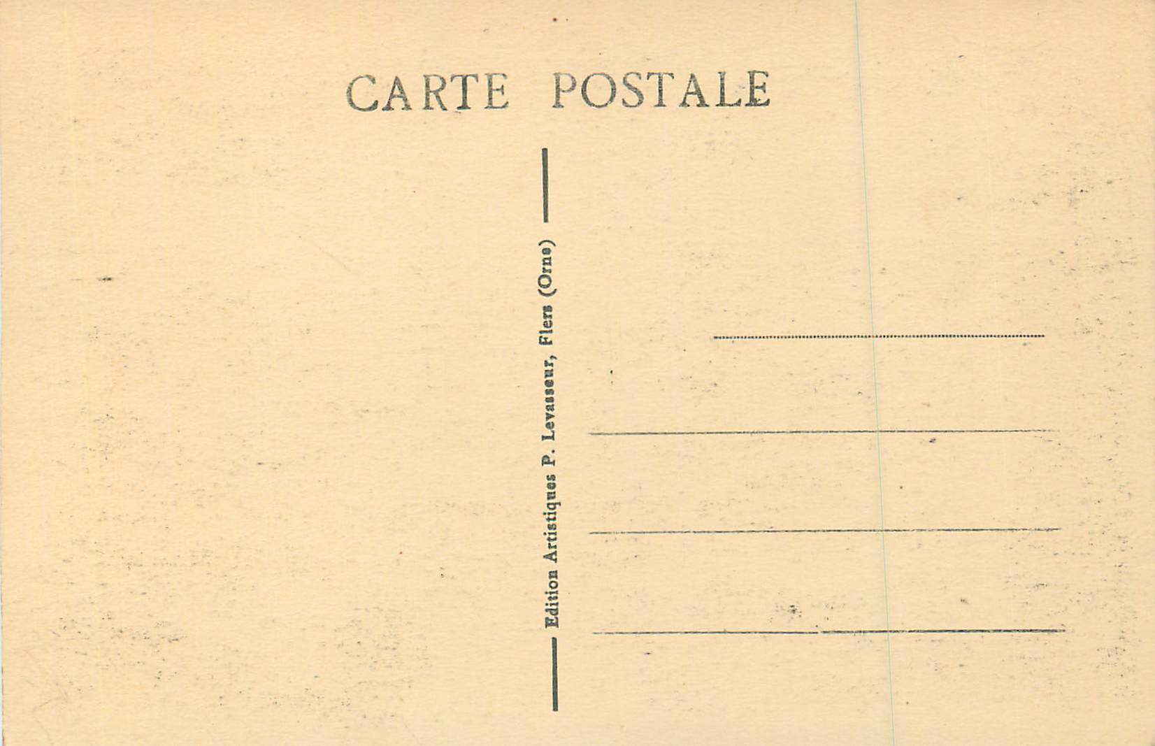 CPA Rouvrou La Normande Les Bords de la Rouvre — Rückseite