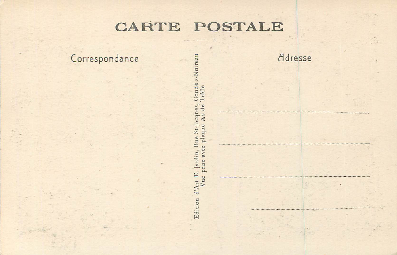 CPA Clecy La Suisse Normande Le Vieux Manoir — Rückseite