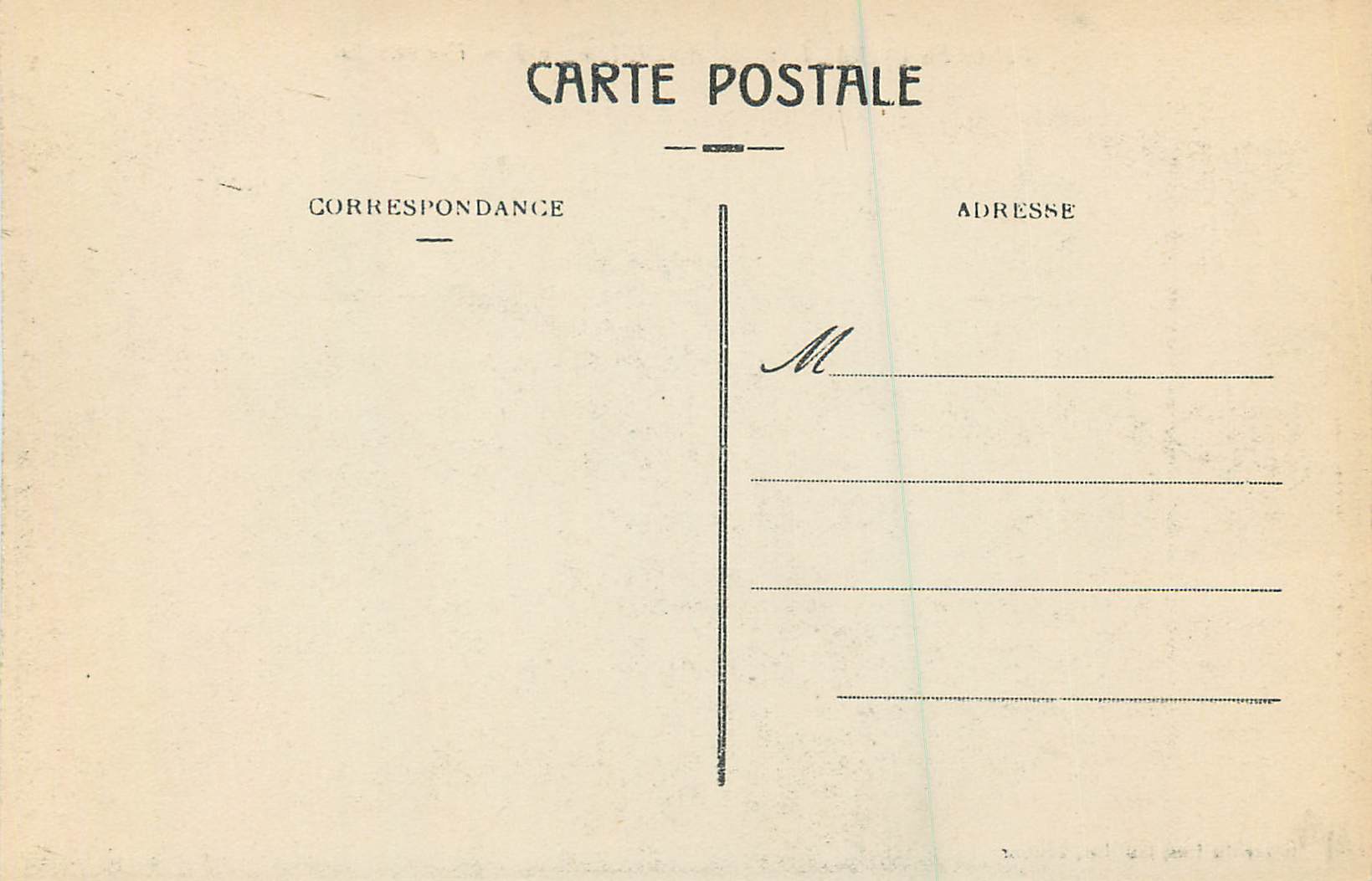 CPA Villefranche de Rouergue (Aveyron) Vue Cote Est — Rückseite