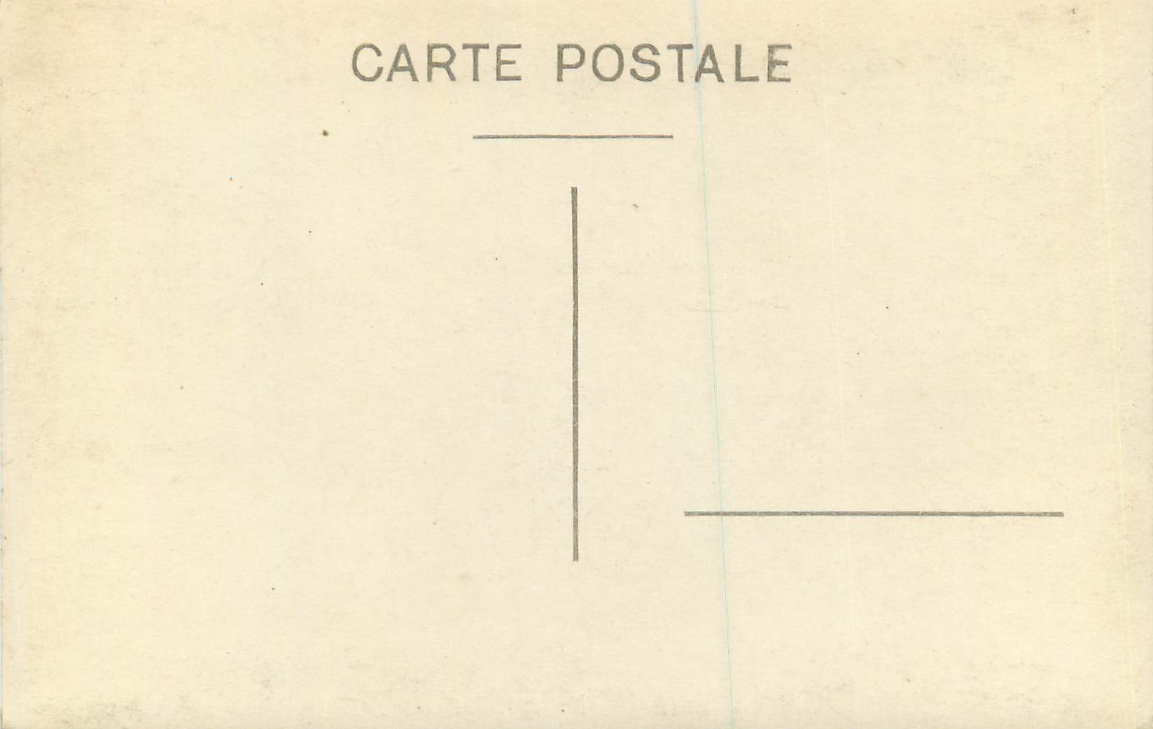 CARTE PHOTO Paysan dans les Alpages — Rückseite