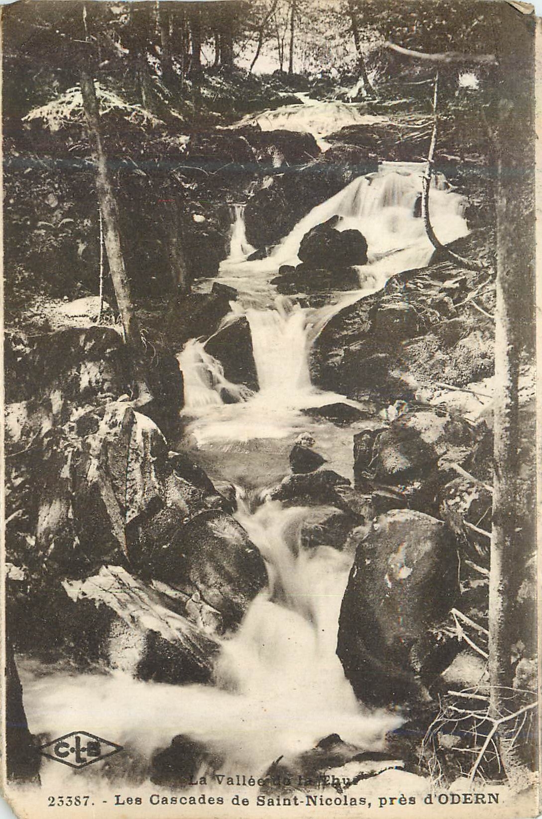 CPA La Vallee de la Thur Les Cascades de Saint Nicolas pres d'Odern