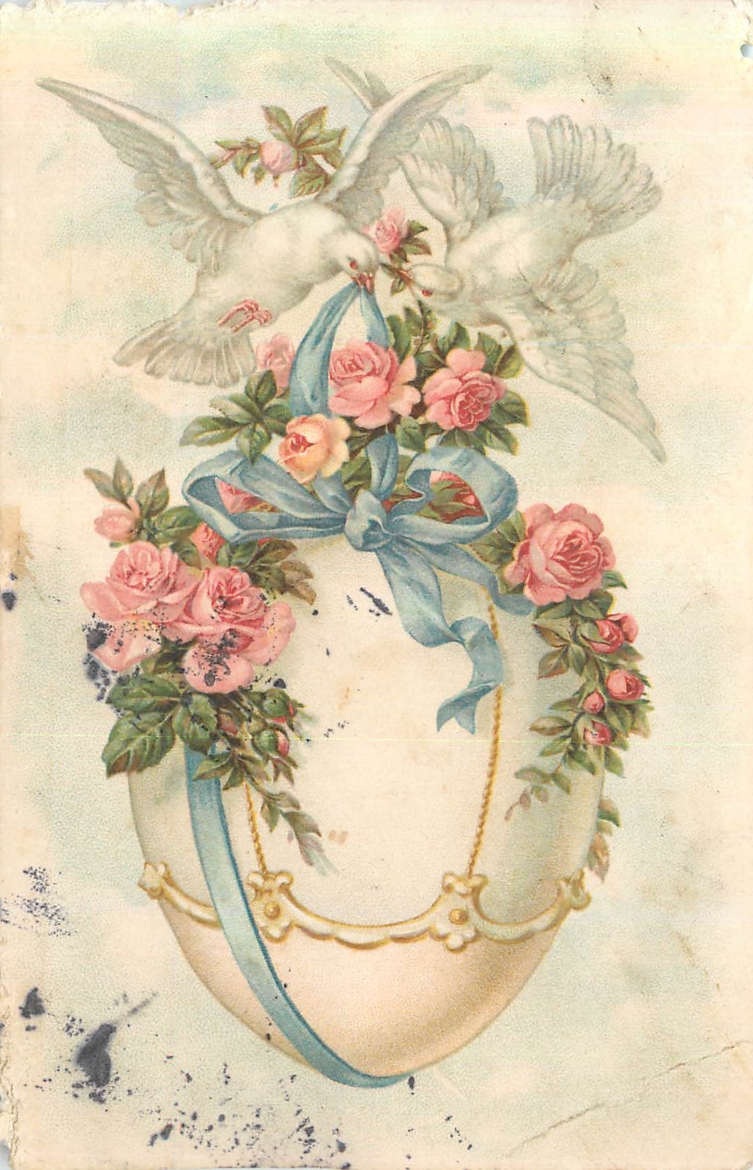 CPA Fleurs Colombes