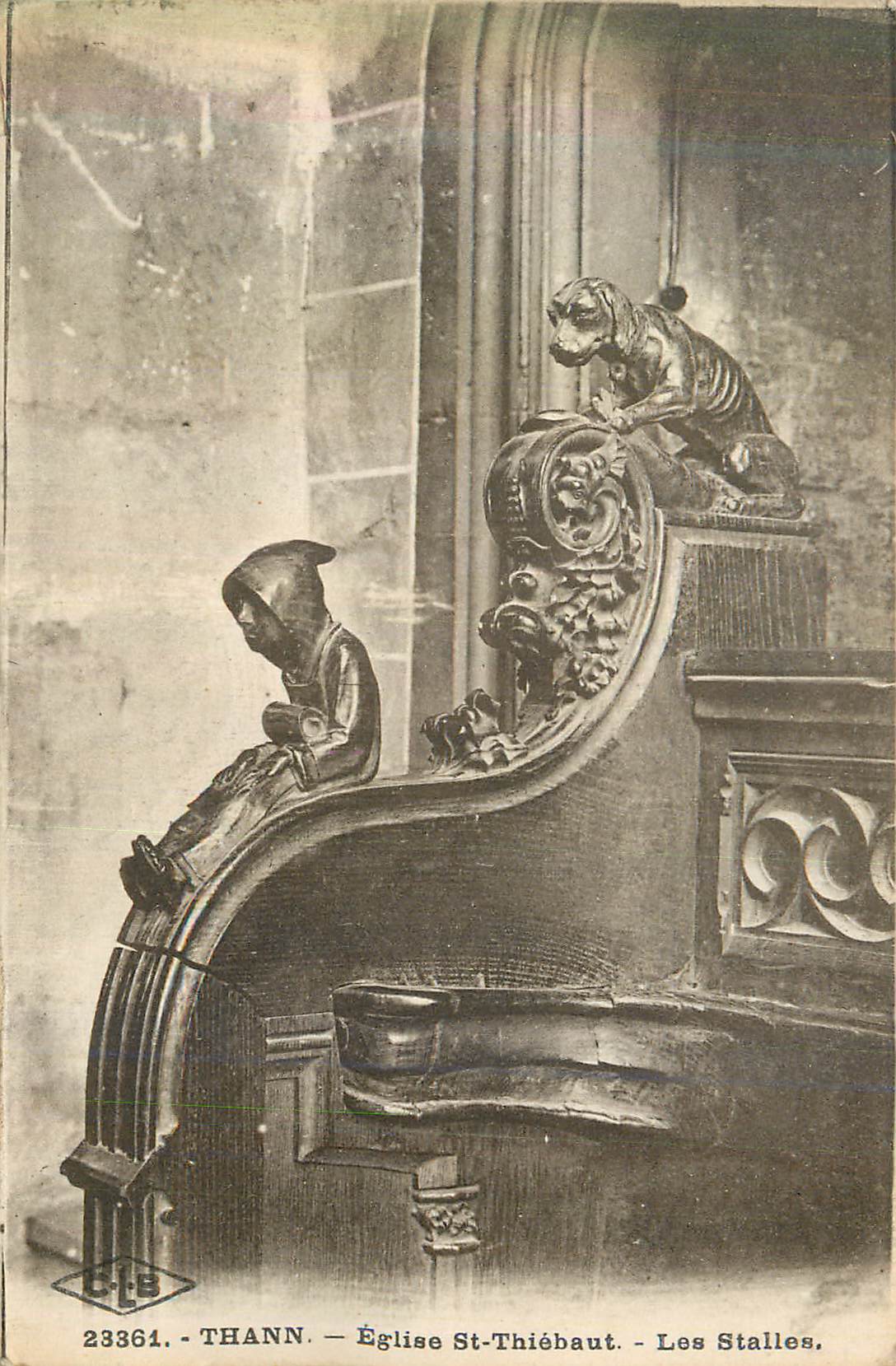 CPA Thann Eglise St Thiebaut Les Stalles
