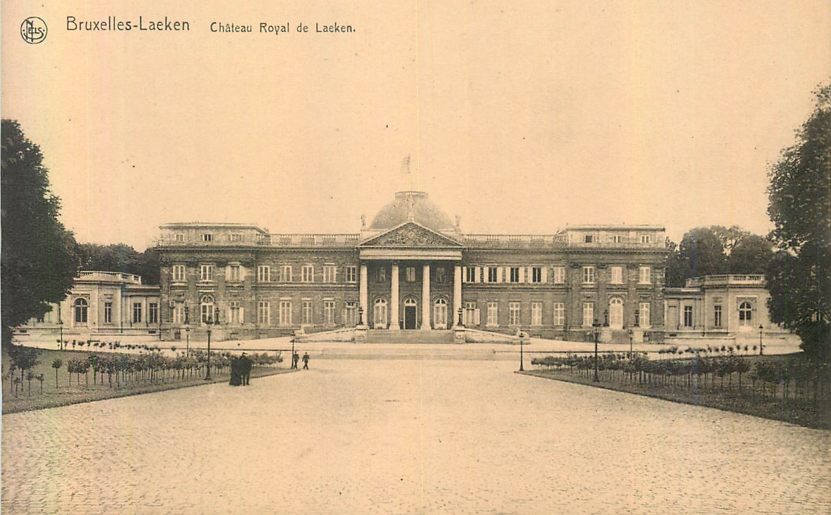 CPA Bruxelles Laeken Chateau Royal de Laeken