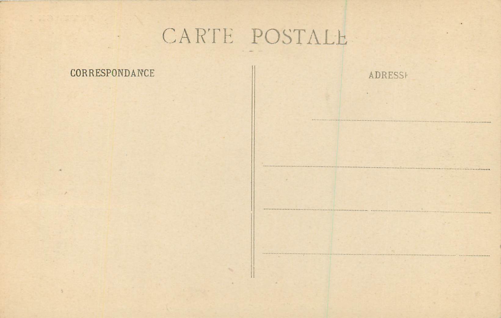 CPA Randan L'Auvergne Le Chateau (Face Sud) — Rückseite