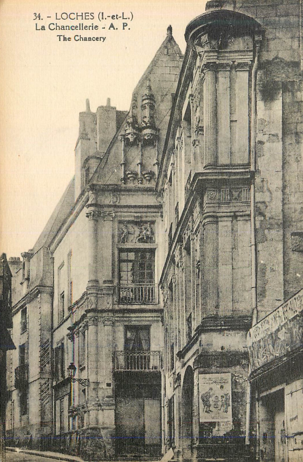 CPA Loches (I et L) La Chancelllerie A P