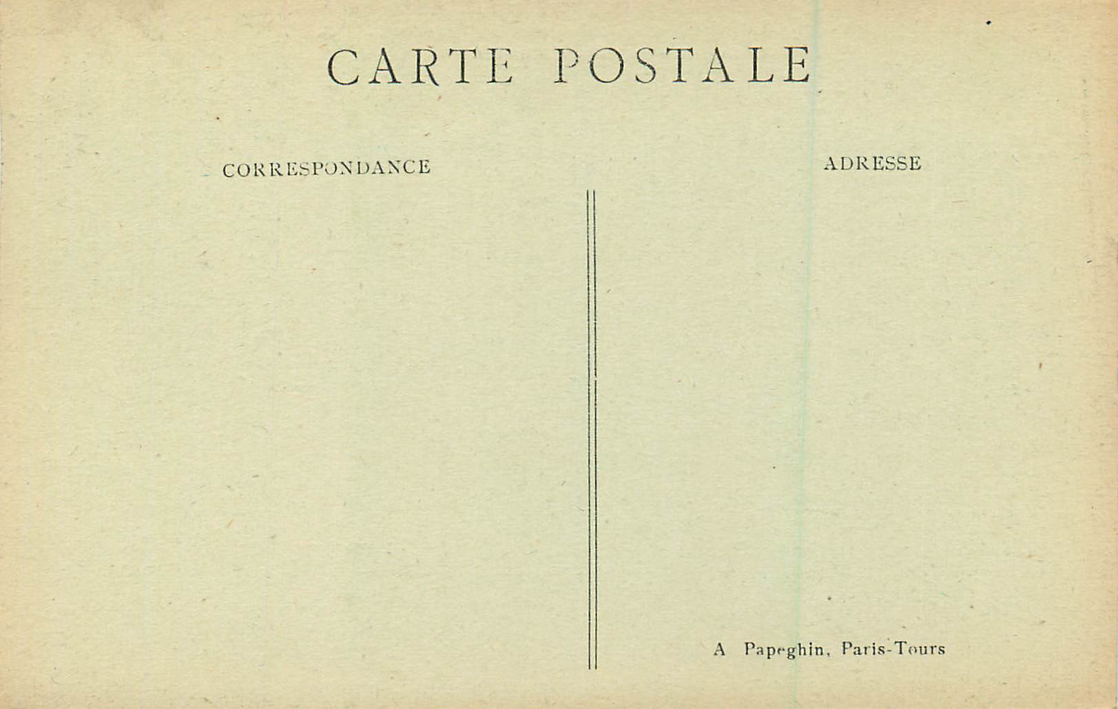 CPA Tours (I et L) Cloitre de la Psalette Musee Lapidaire Chapiteau du Prieure St Leonard IXe S (Massacre des Innocents) — Rückseite