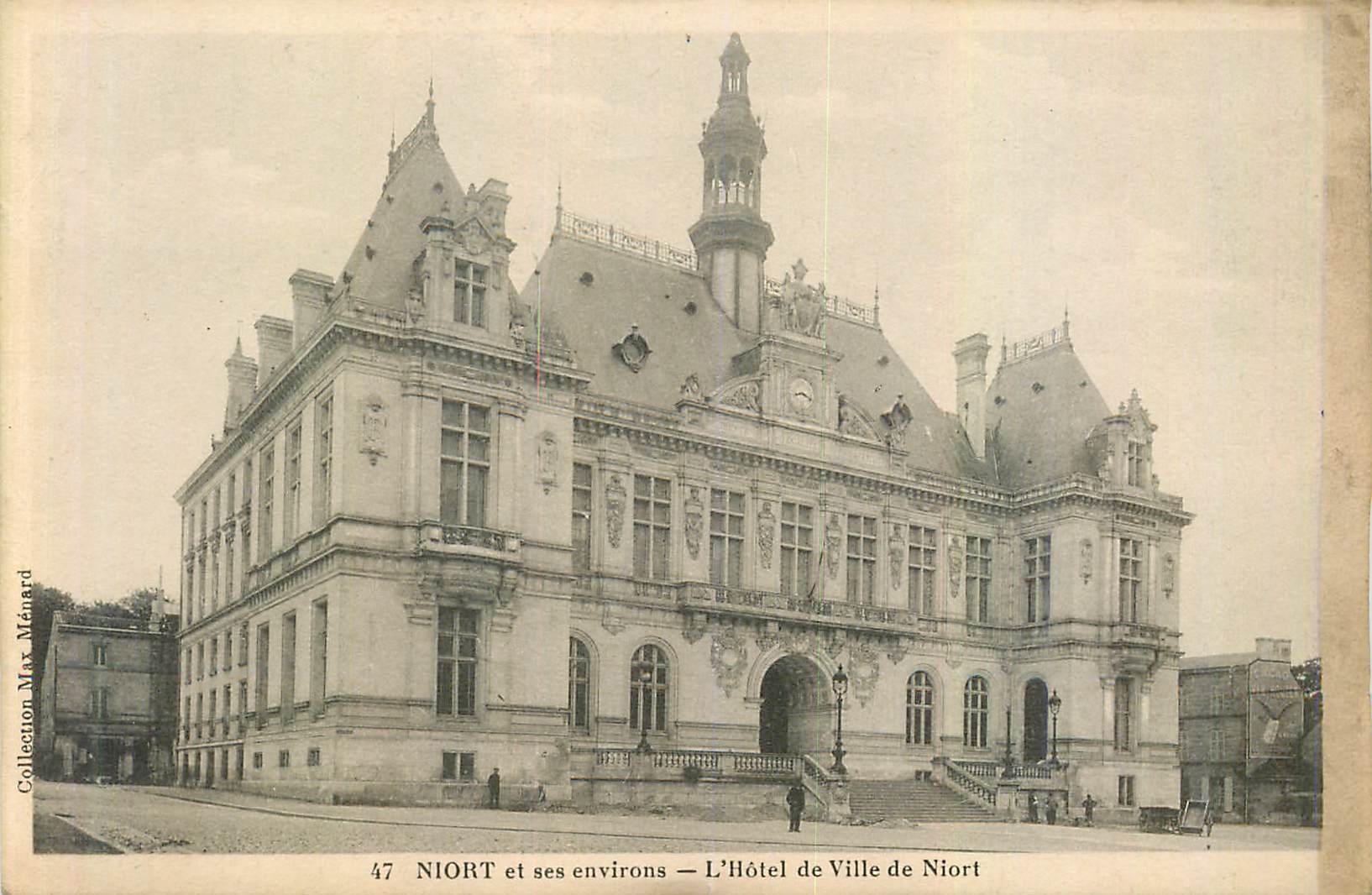 CPA Niort et ses Environs L'Hotel de Ville de Niort