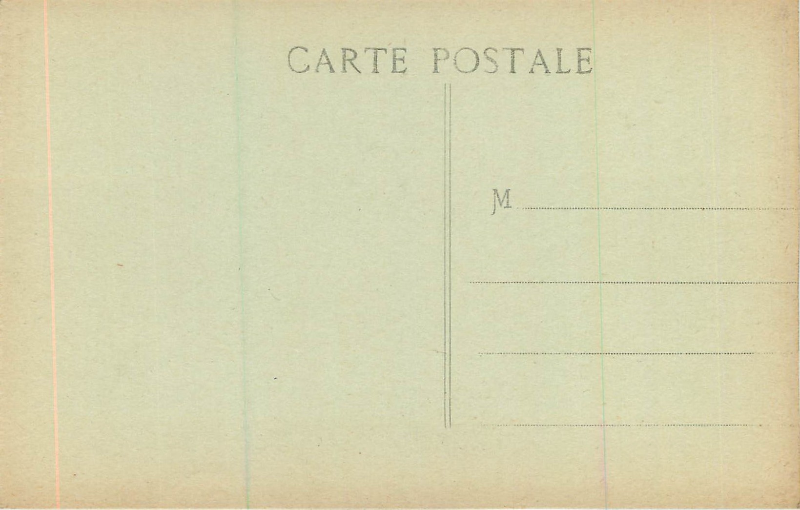 CPA Marseille Ascenseurs N D de la Garde — Rückseite