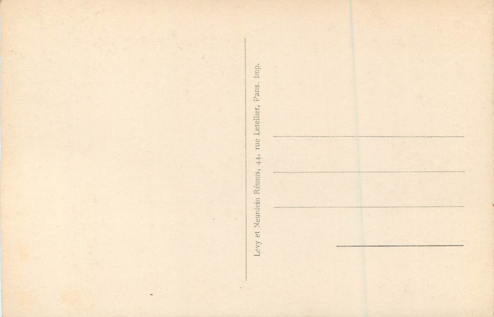 Saint-Malo — Le Mâle et les Remparts — LL — n° 329 — Verso