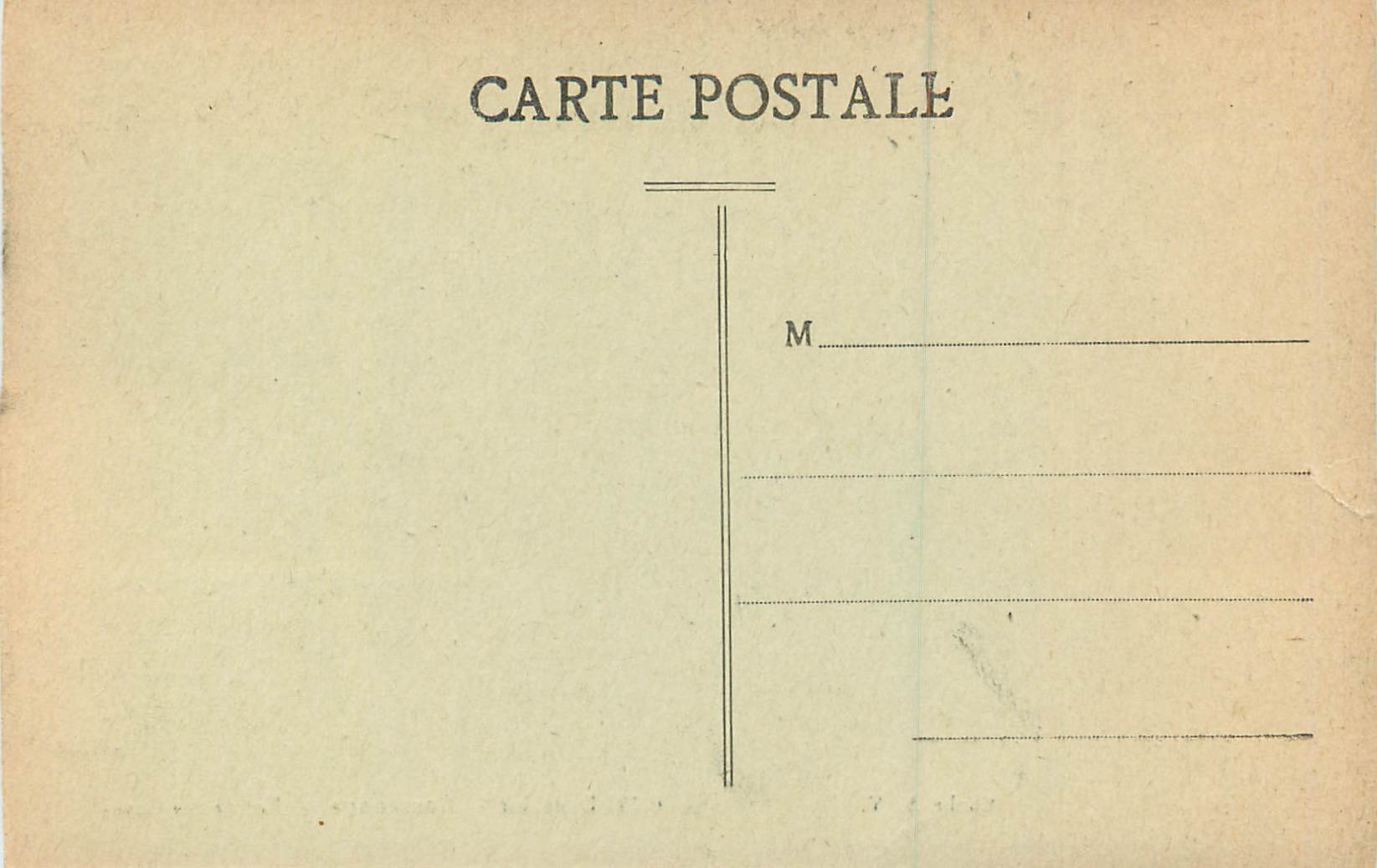 CPA Sassenage Dauphine Entree des Cuves — Rückseite