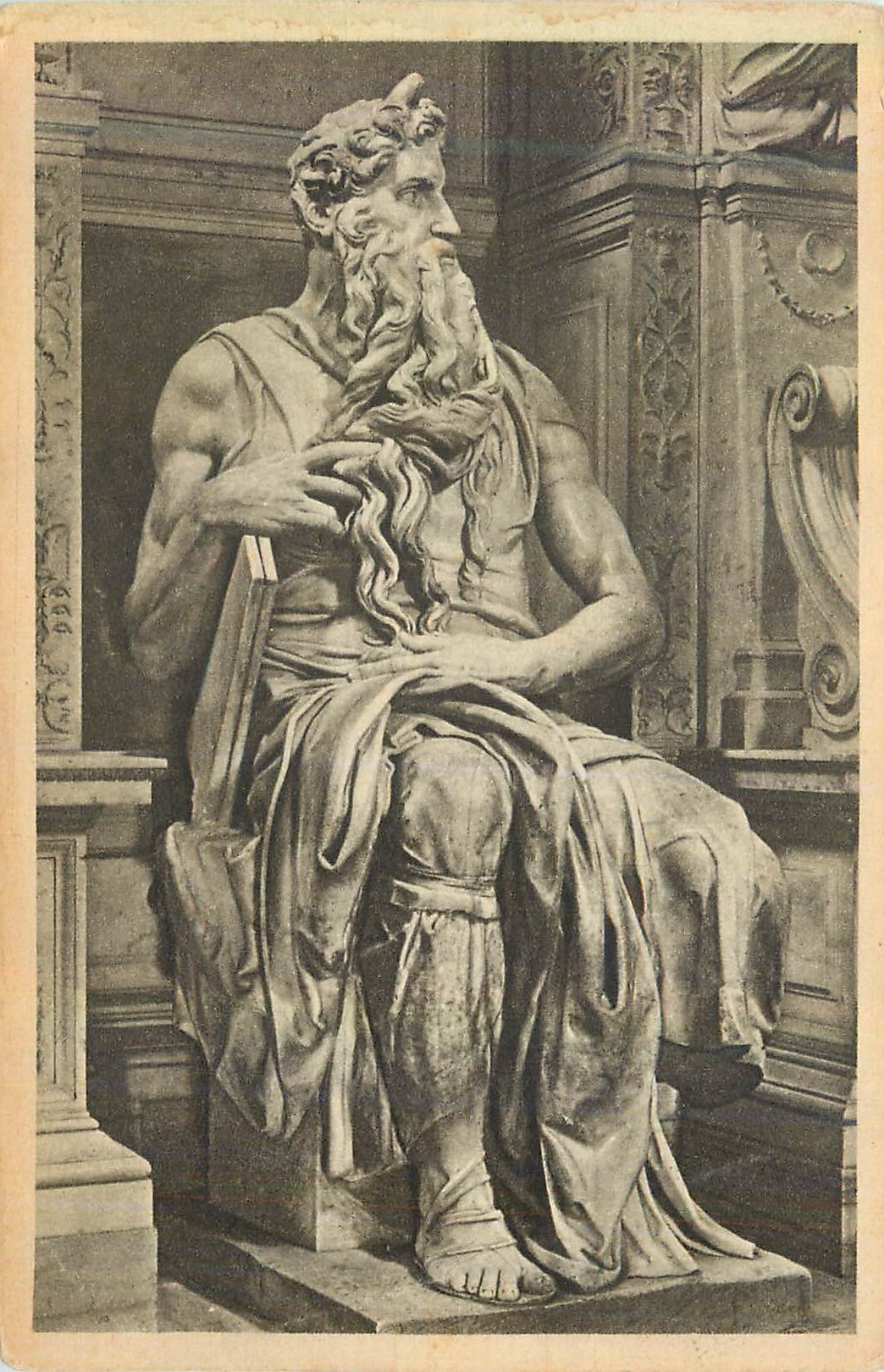 CPA Roma Mose di Michelangelo Chiesa di S pietro in Vincoli