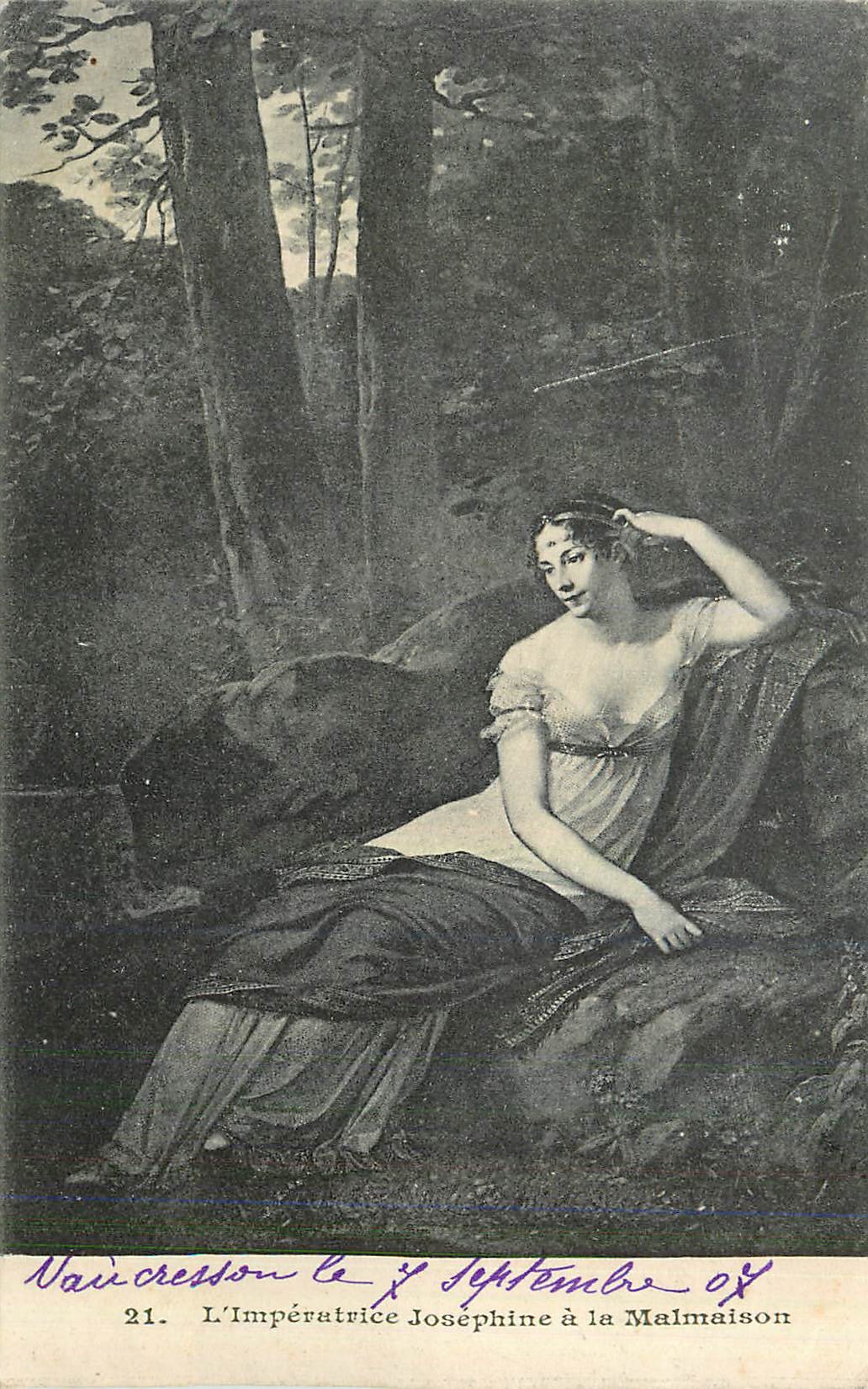 CPA L'Imperatrice Josephine a la Malmaison