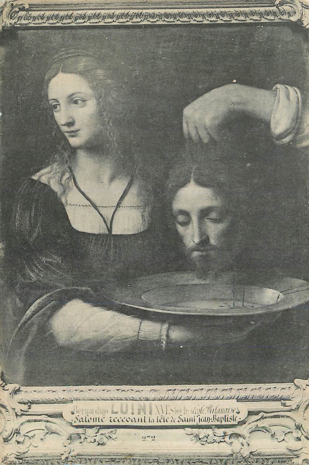 CPA Salome La Tete Sain Jean Baptiste Luini