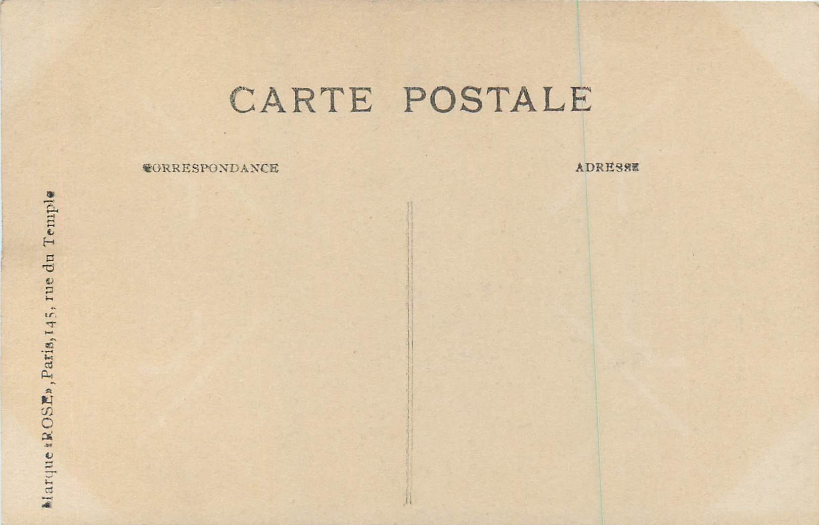 CPA Musee de Versailles Marie Therese d'Autriche Reine de France — Verso