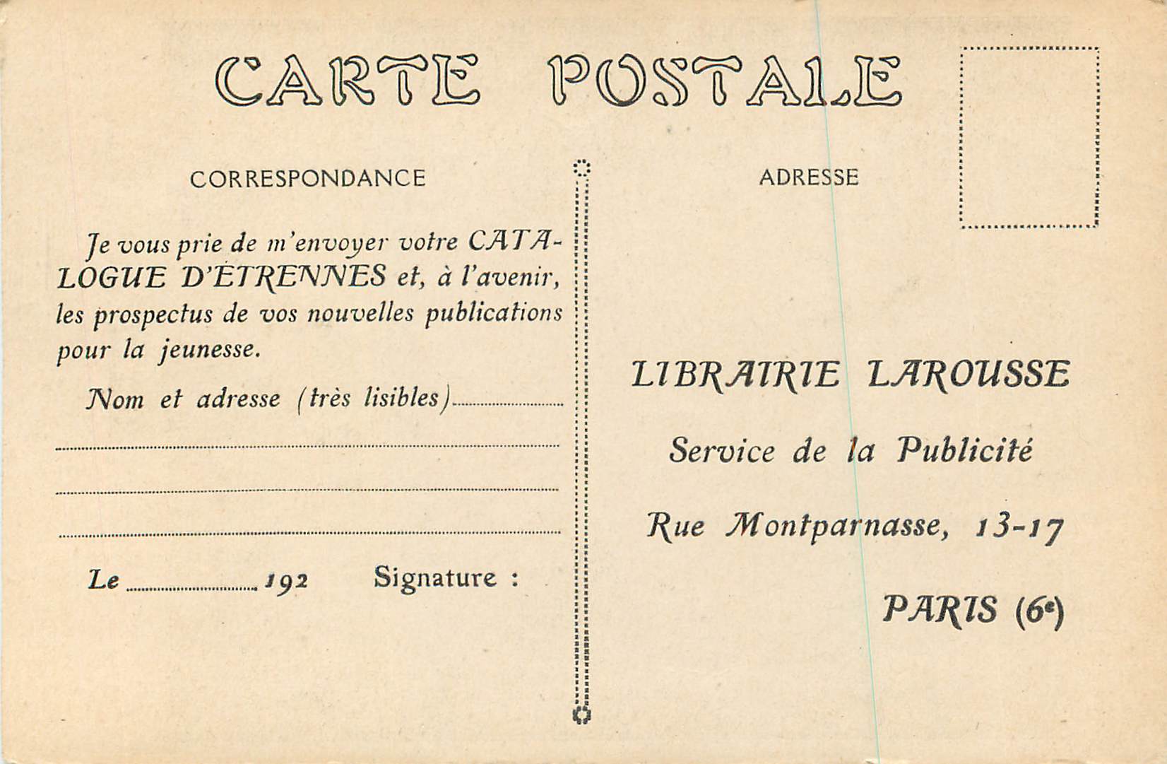 CPA Gorges de Sierroz (Extrait de la France Geographie Illustree T H Librairie Larousse) — Rückseite