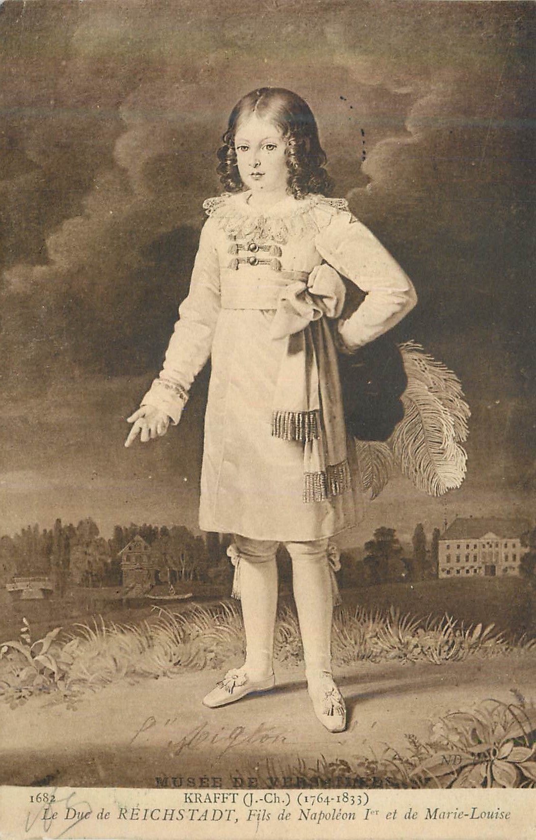CPA Le Duc de Reichstadt Fils de Napoleon 1er et de Marie Louise Krafft (J Ch) (1764 1833)