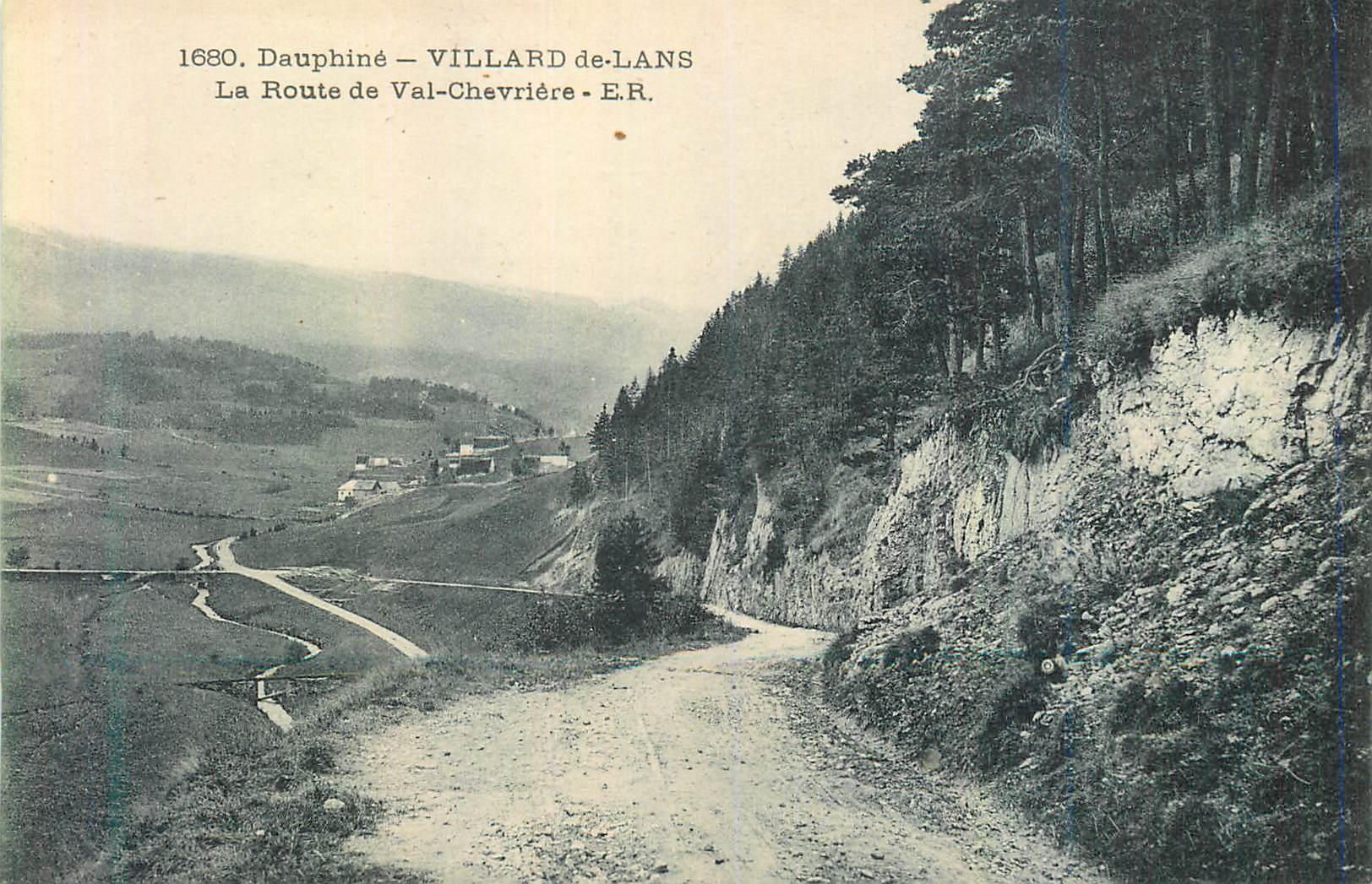 Villard-de-Lans — La Route de Val-Chevrière — E.R.