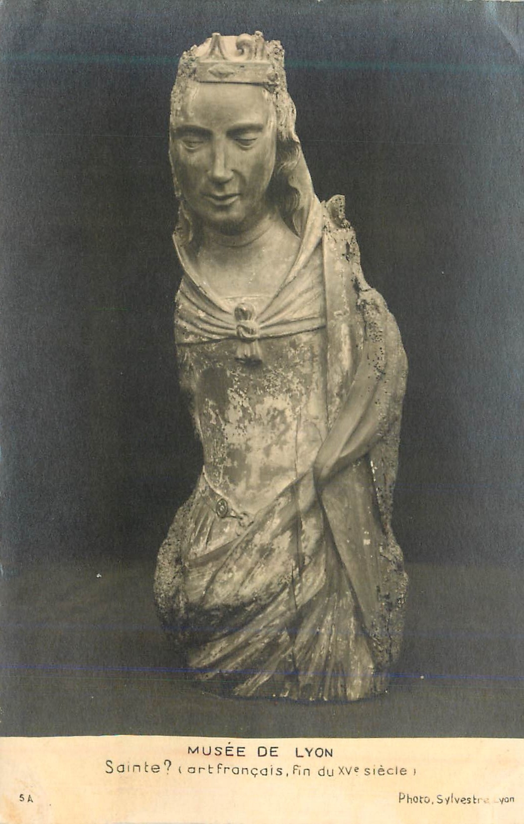 CPA Musee de Lyon Sainte (Art Francais Fin du XVe Siecle)