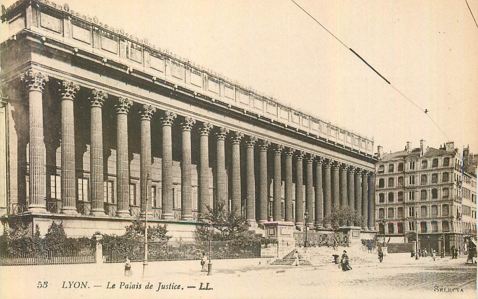 CPA Lyon Le Palais de Justice