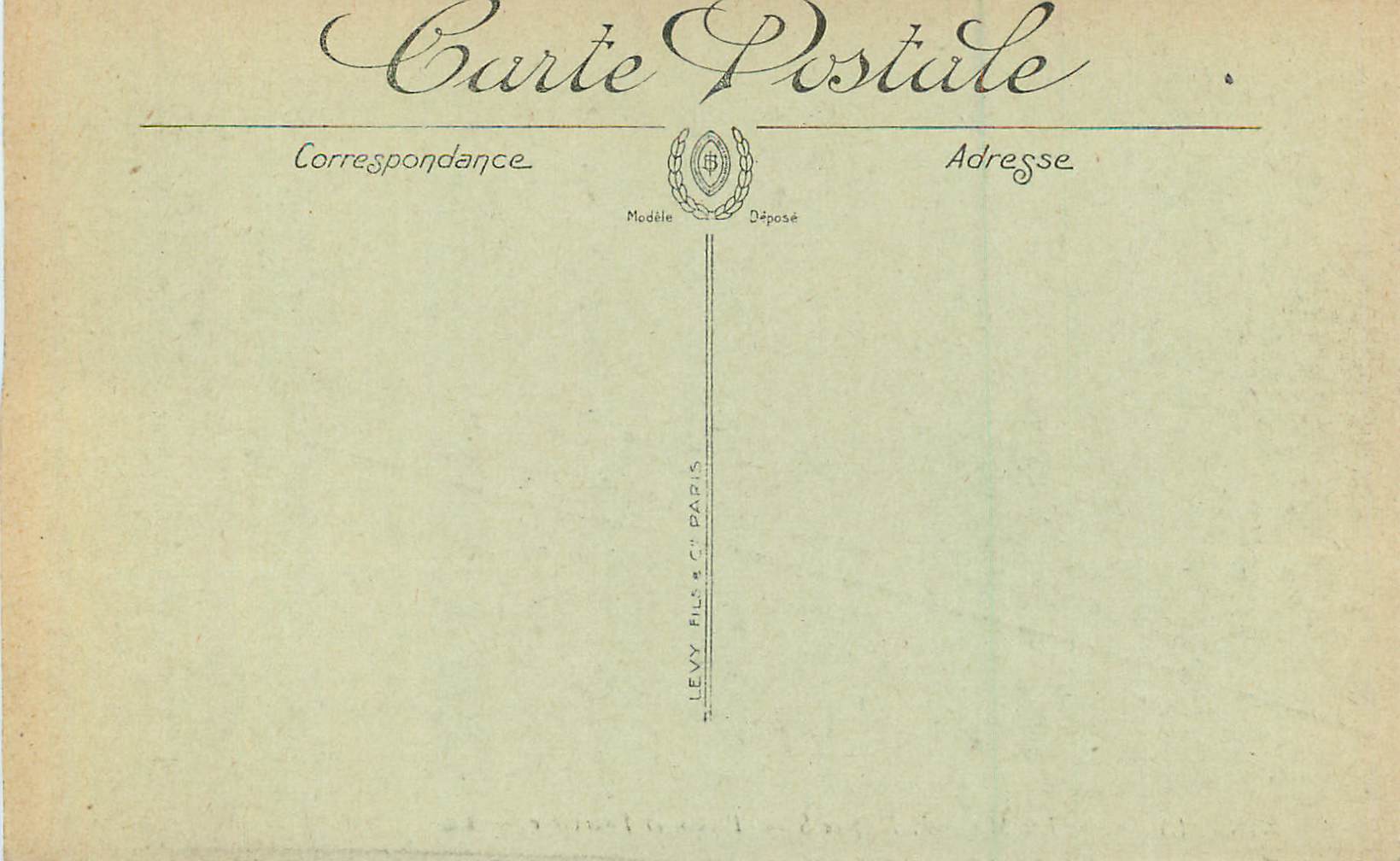 CPA Lyon Les Minimes Hospice Saint Pothin et Fourviere — Rückseite