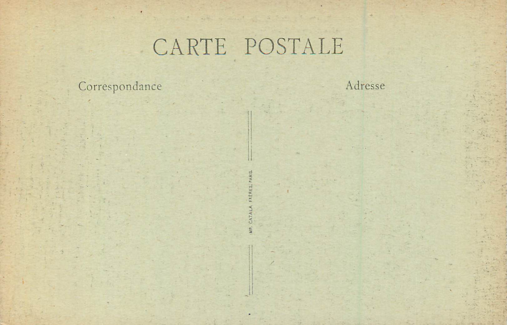 CPA Lyon Pont du Palais de Justice du Change et la Feuillee Quais St Antoine et de la Pecherie — Rückseite