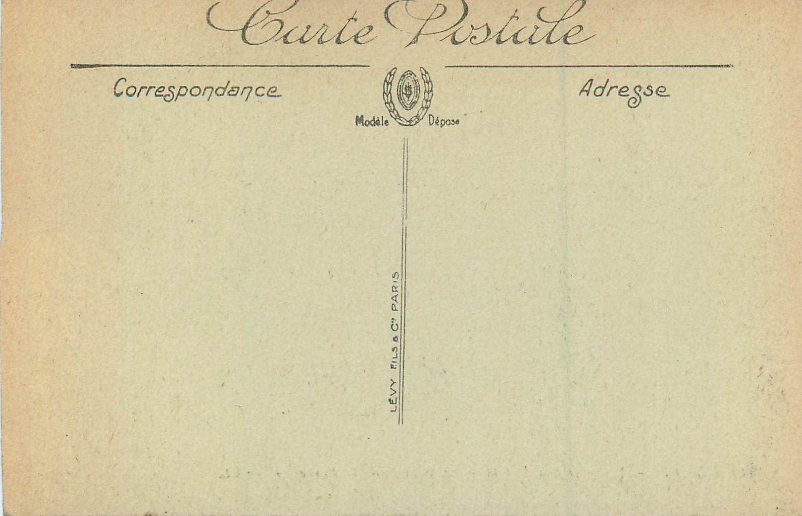 CPA Lyon Panorama pris de l'Ascenseur de la Tour de Fourviere — Rückseite