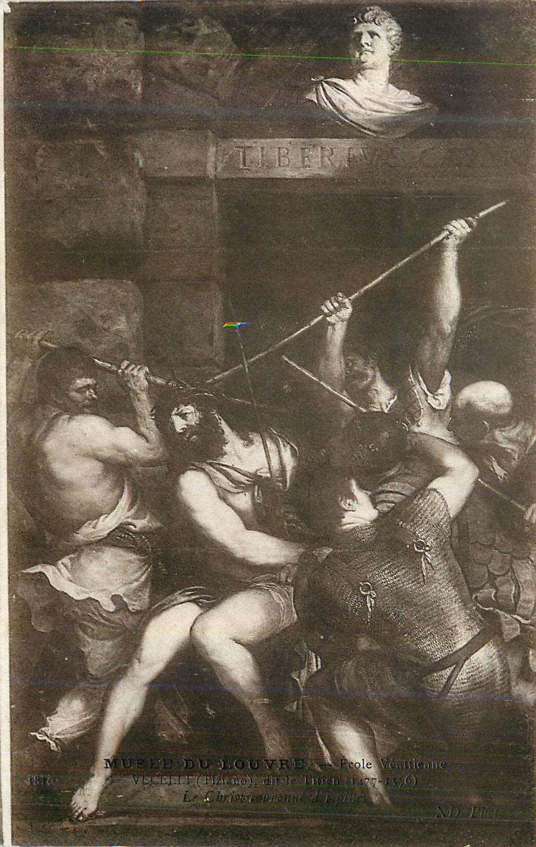 CPA Musee du Louvre Ecole Venitienne Vecelli (Tiziano)