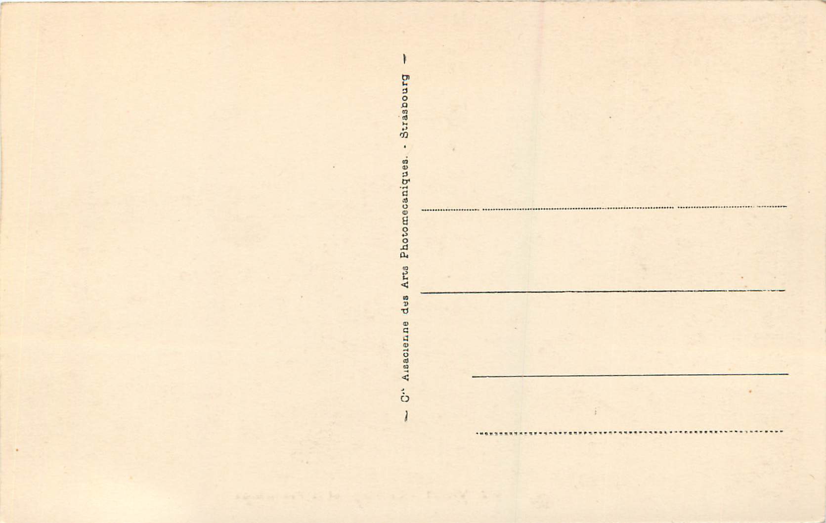 CPA Vichy La Plage et La Promenade — Verso