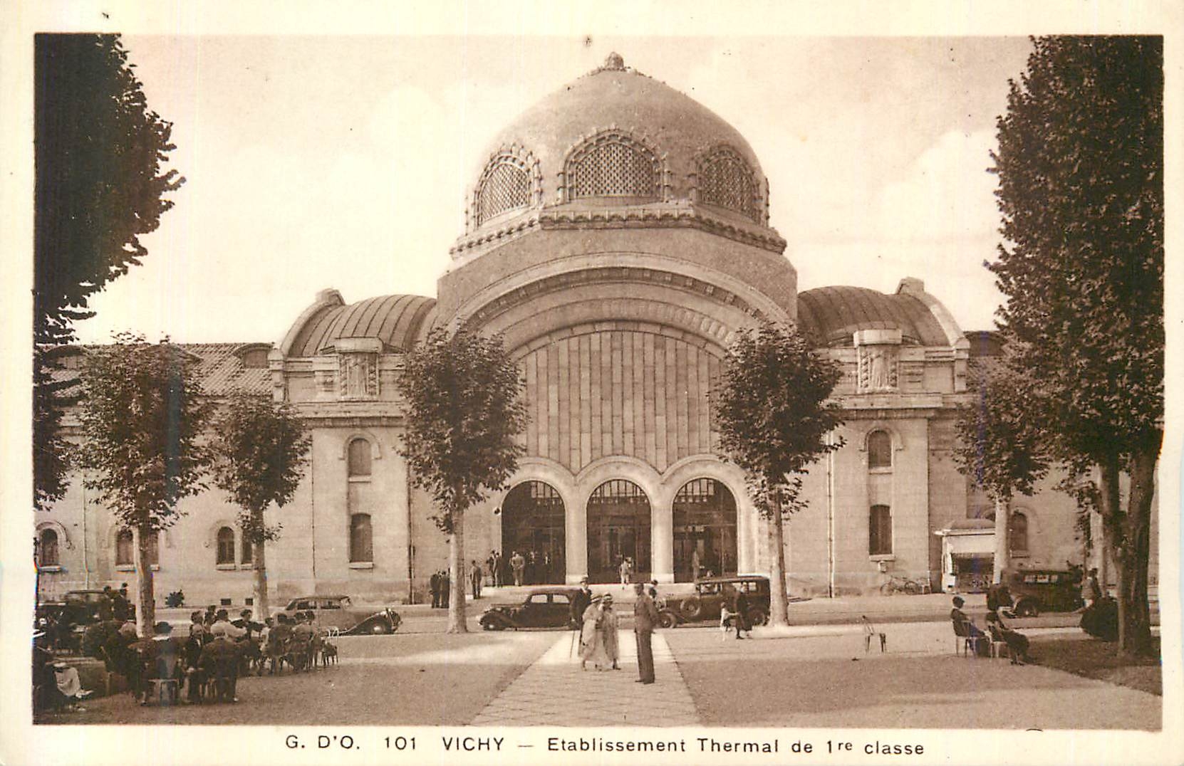 CPA Vichy Etablissement Thermal de Ire Classe
