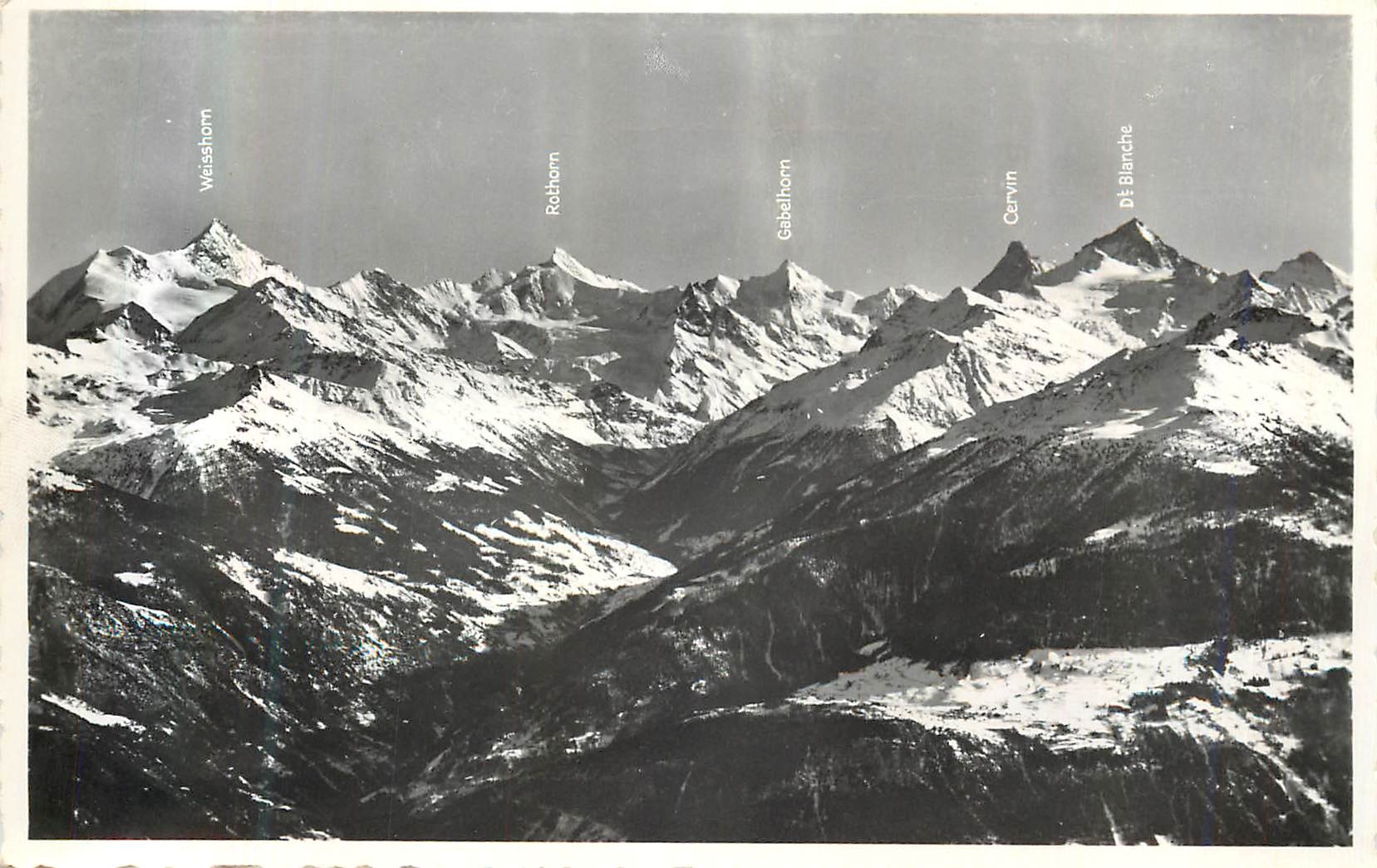 CPM Montana Vue de Belle Lui