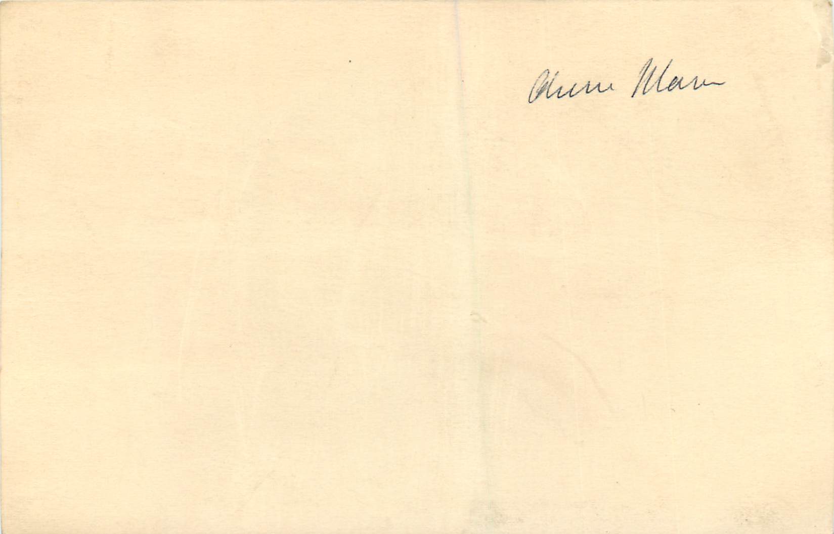 CARTE PHOTO Femme — Rückseite