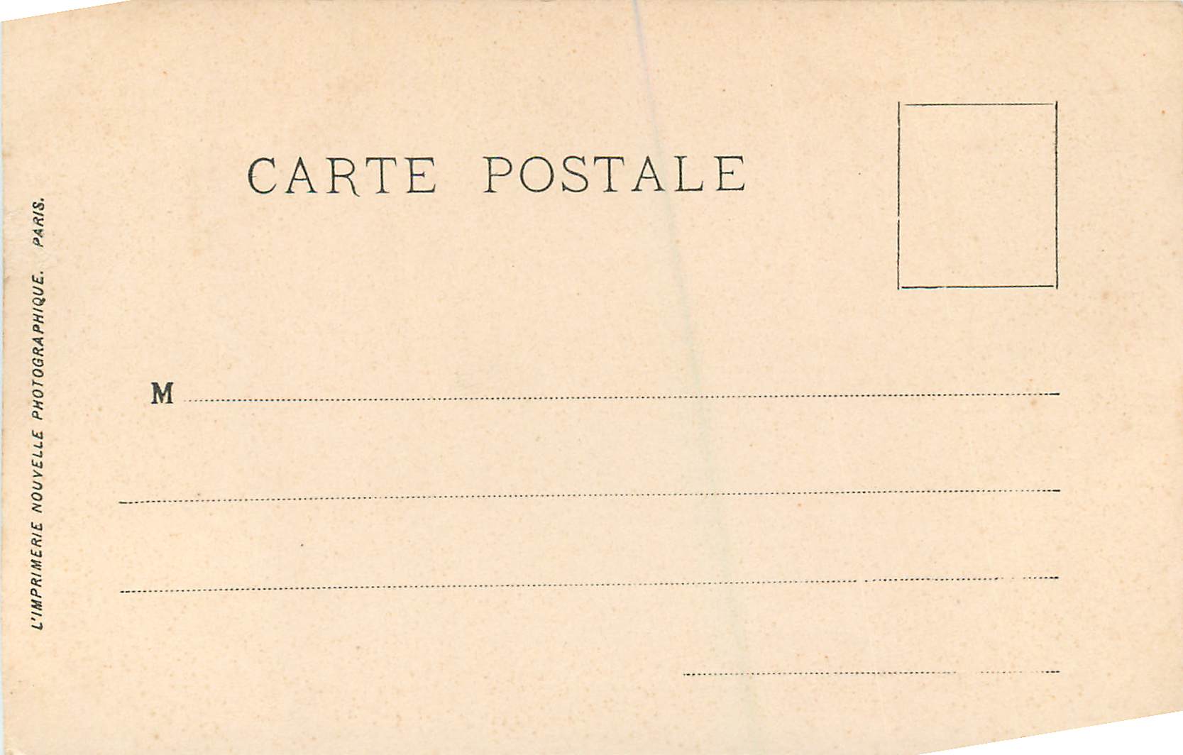 CPA Paris Vue sur la Seine prise du Pavillon de Flore — Rückseite