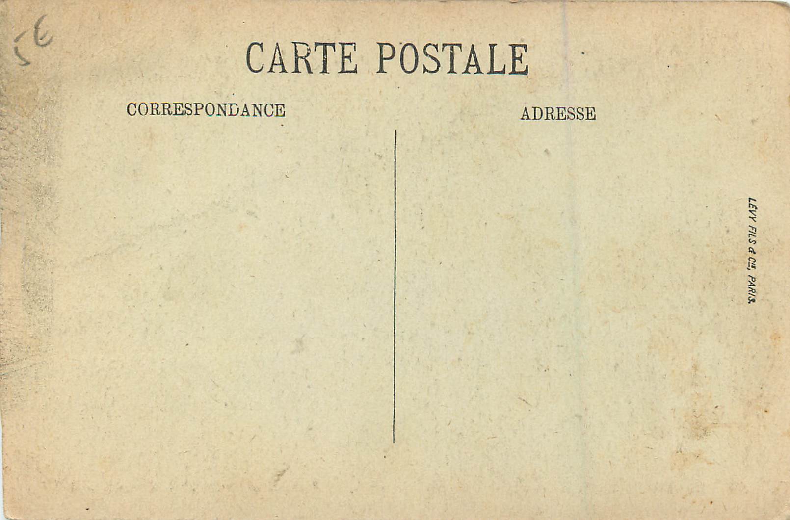 CPA Nouvelle Ligue Chemin de Fer de l'Estaques a Miramas La Route et Viaduc de la Corbiere — Rückseite