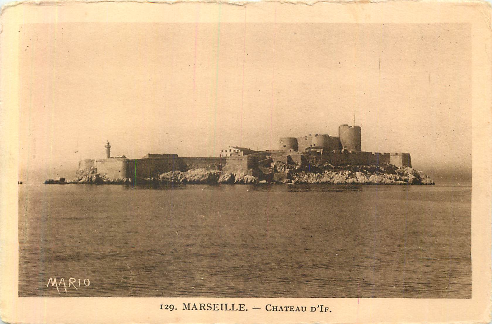 Marseille — Schloss If — Kunstausgabe, Digne