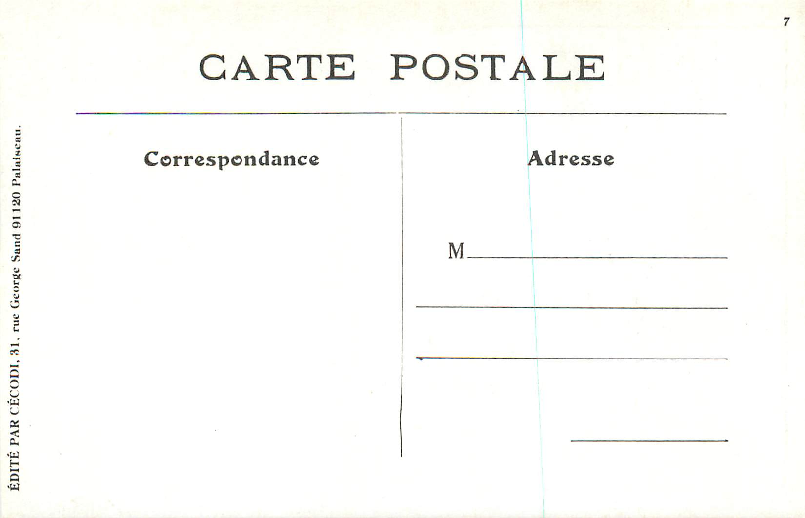 REPRO Illustrateur Militaria — Verso