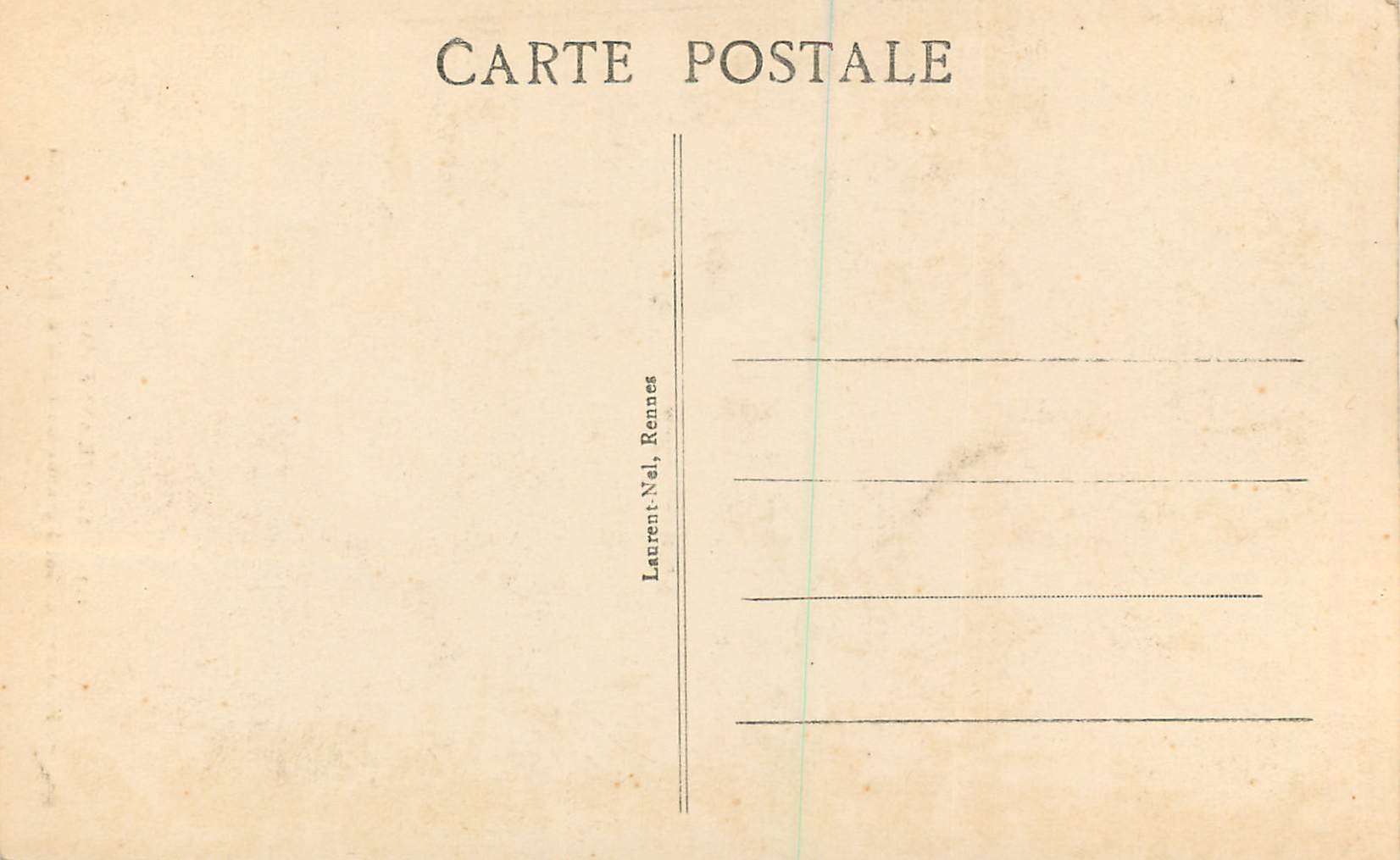 CPA Sainte Anne d'Auray Pelerins Montant a Genoux les Degres de la Scala Sancta — Rückseite
