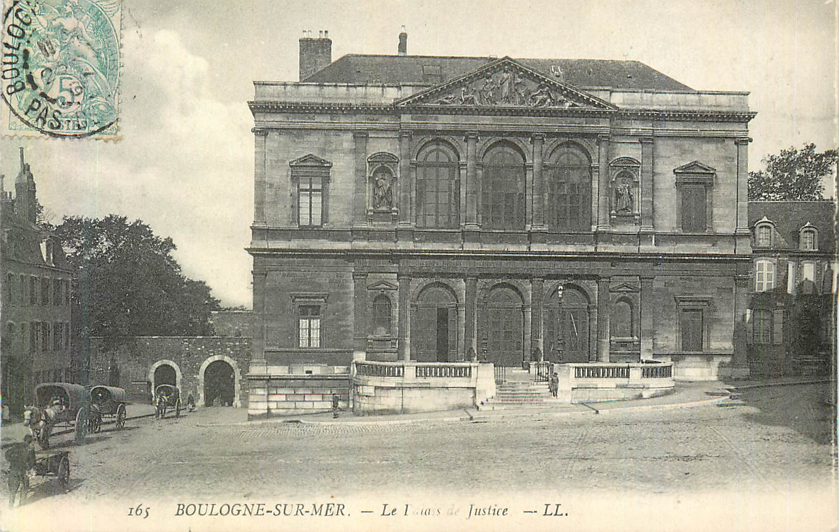 Boulogne-sur-Mer — Das Palais de Justice — LL.