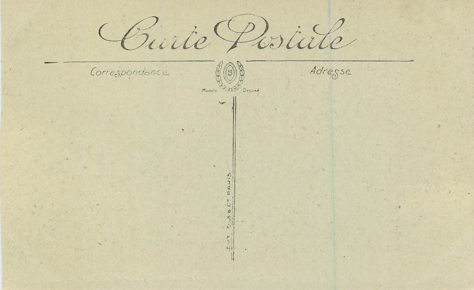 CPA la Baule le Boulevard Darlu et la Plage — Rückseite