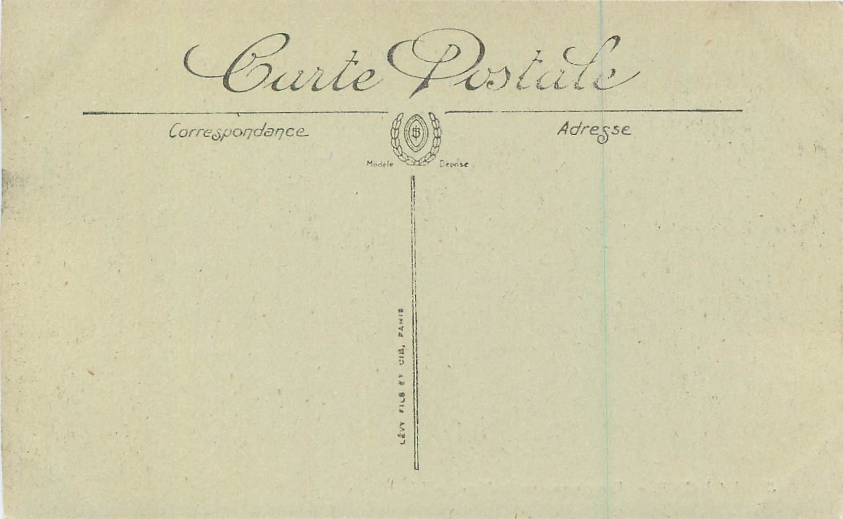CPA la Baule Vue Generale sur la Plage — Rückseite