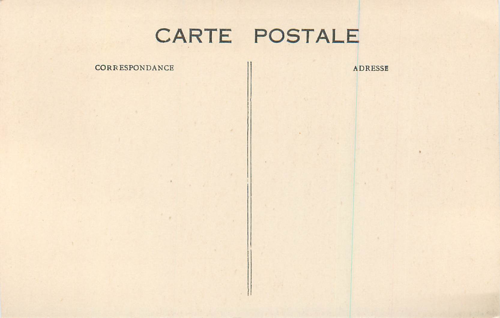 CPA le Havre Jardin de l'Hotel de Ville et Rue de Paris — Rückseite