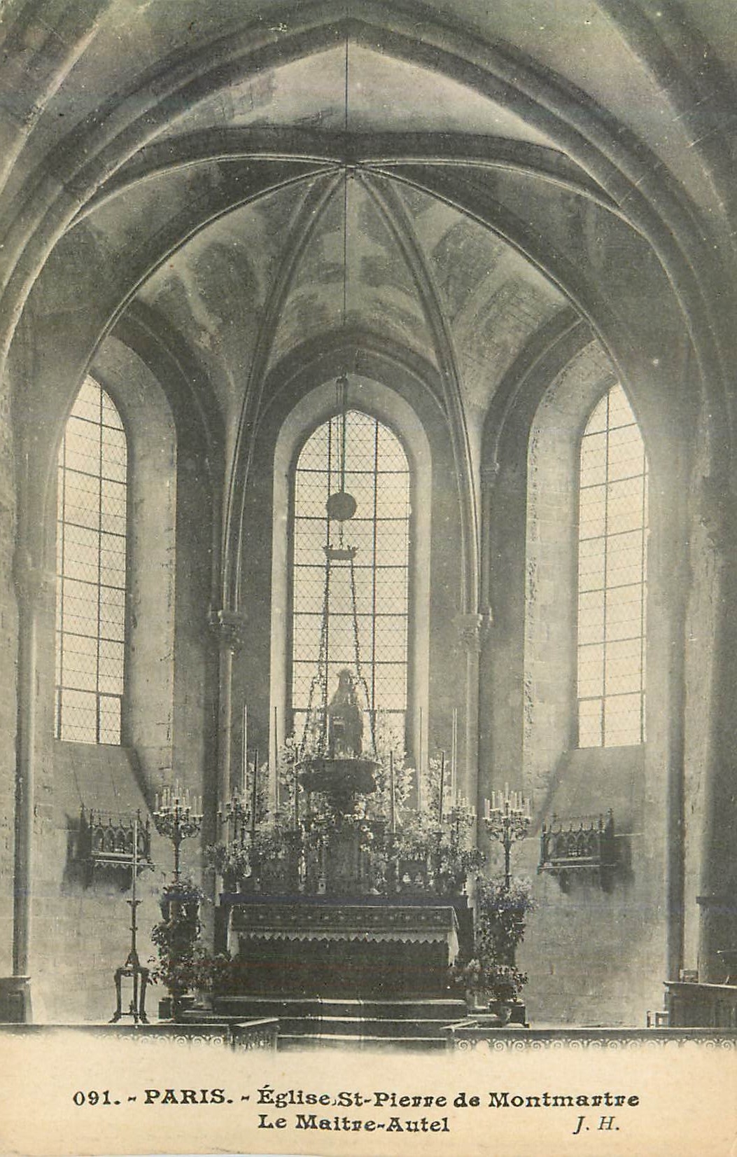 CPA Paris Eglise St Pierre de Montmartre le Maitre Autel